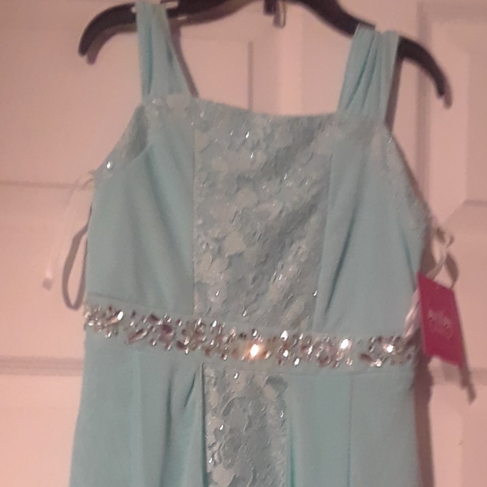 NWT girls lace formal dress 6x
